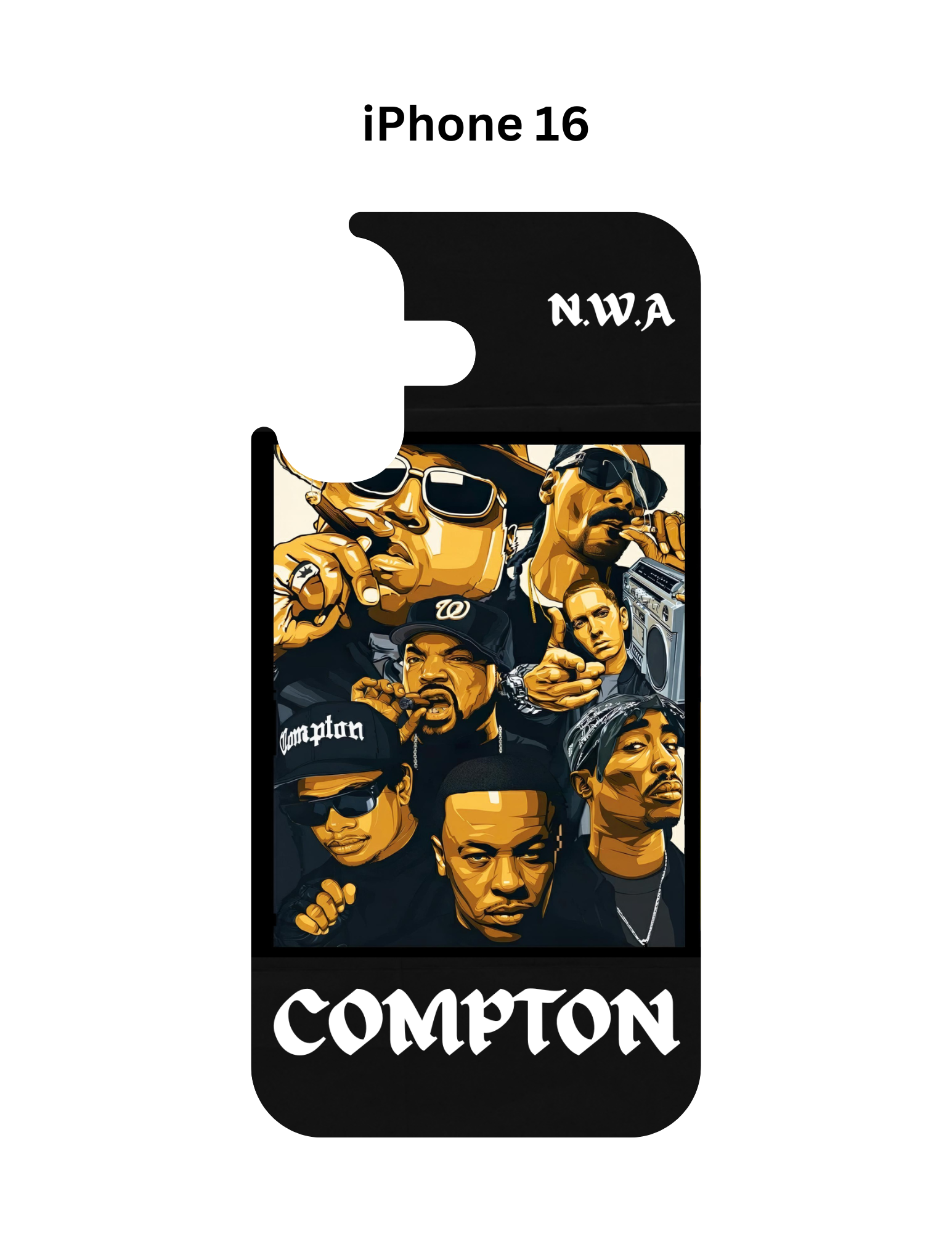 Iphone cases (Rappers)