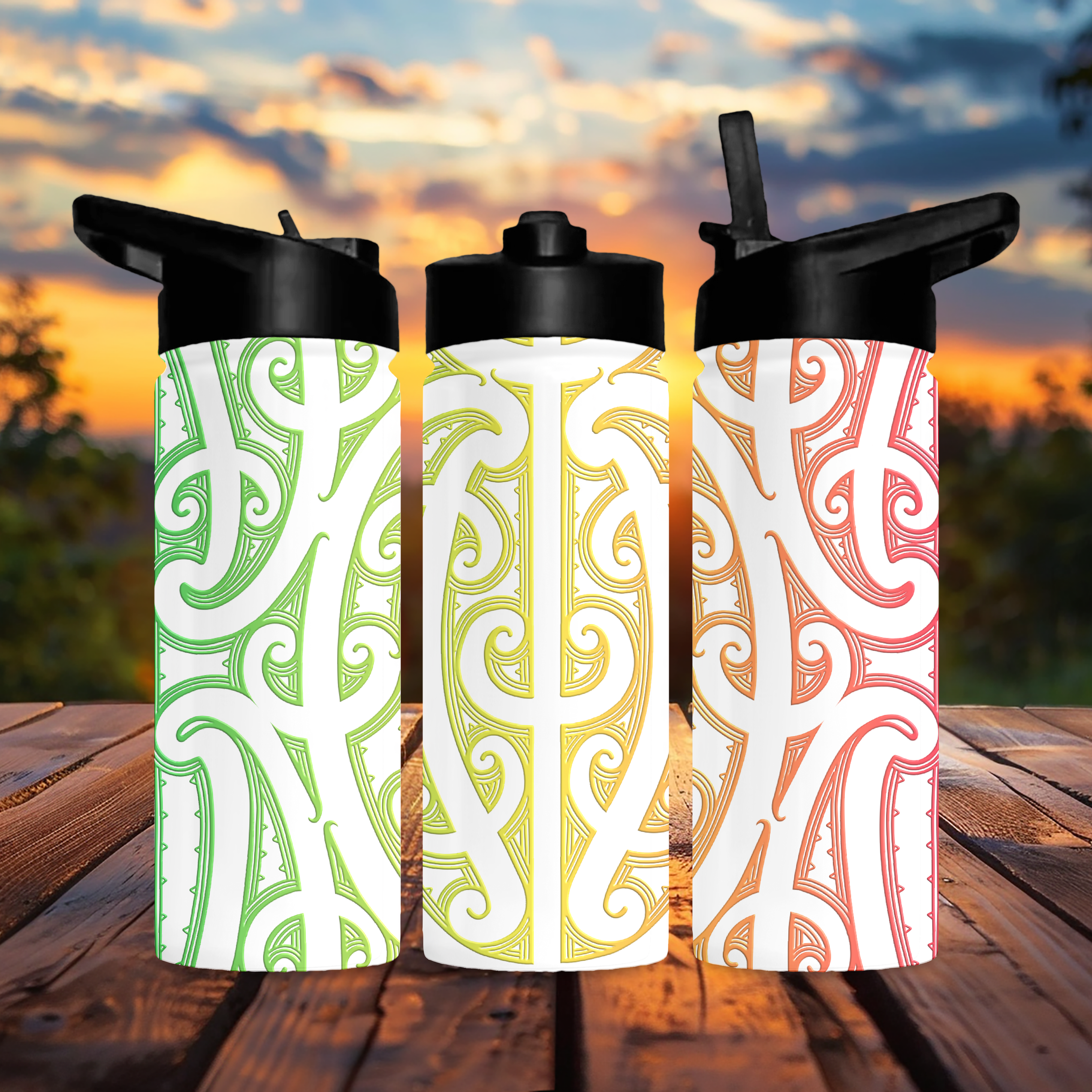 20oz Maori drink bottles