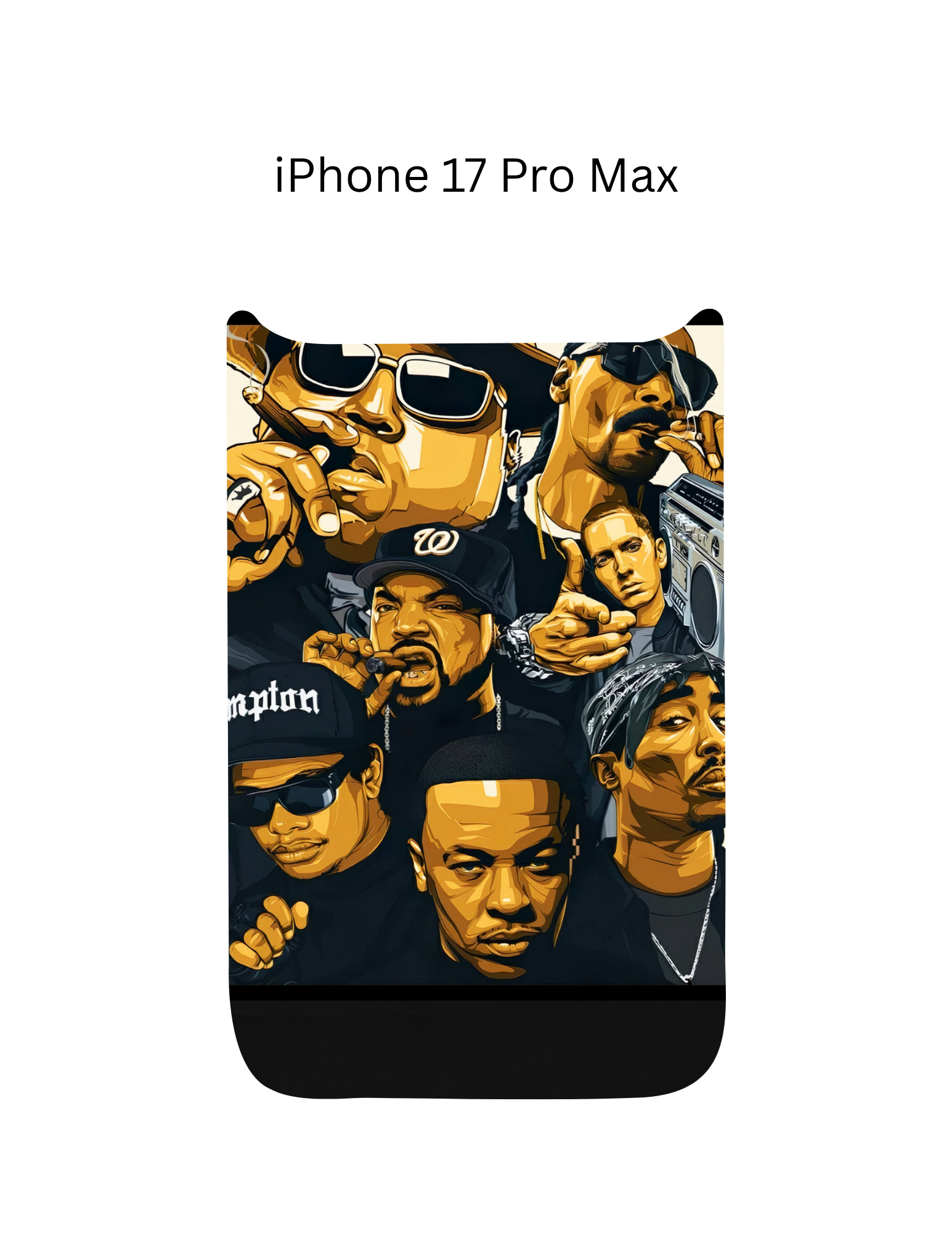 Iphone cases (Rappers)